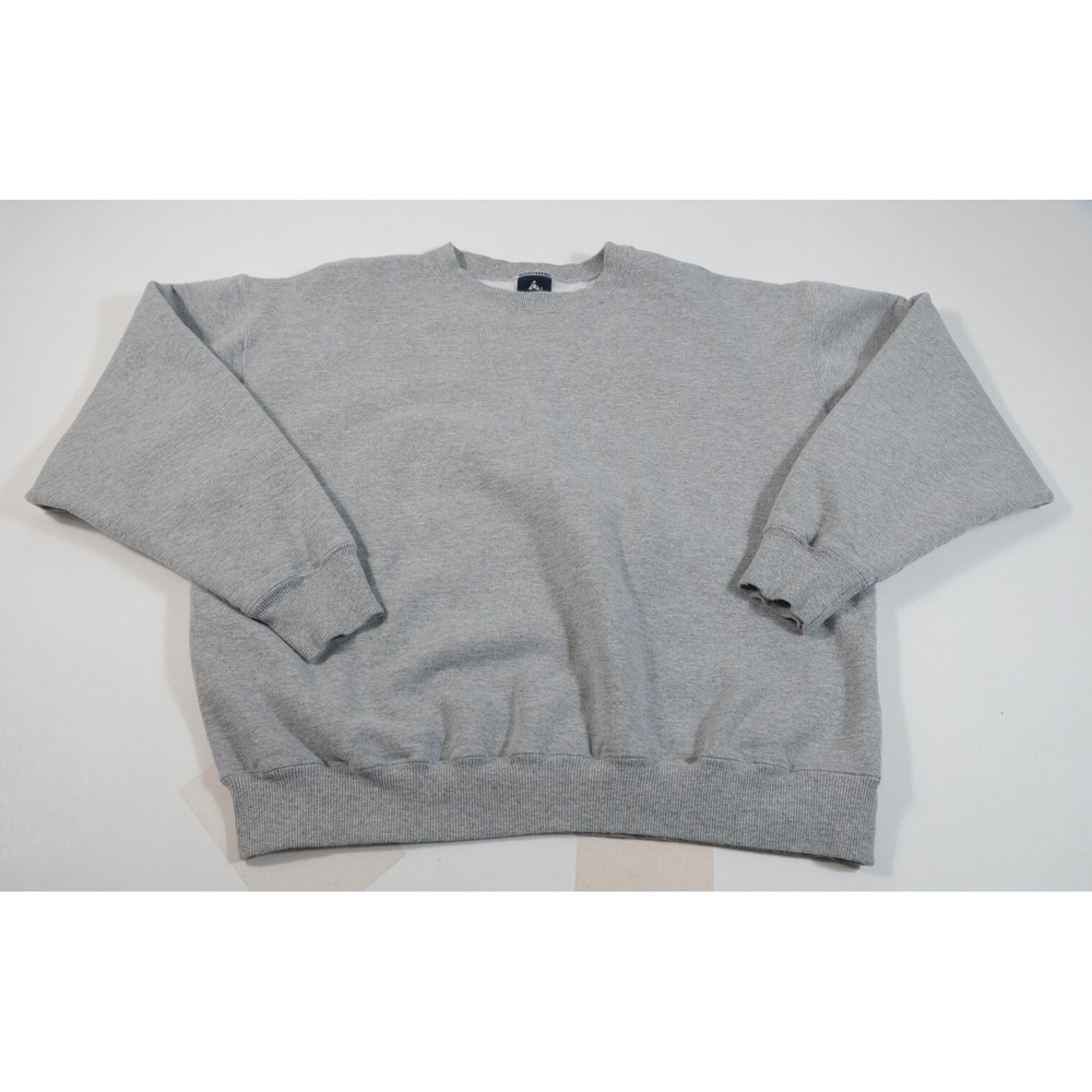 America Online Sweatshirt Mens Large Gray AOL Vintage 90s Crewneck Pullover USA